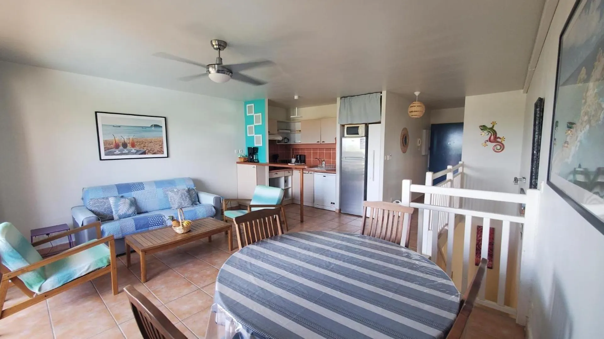 Duplex T2, 4 Adultes, Piscine, Plage A Proximite Le Gosier  Le Gosier (Grande-Terre)
